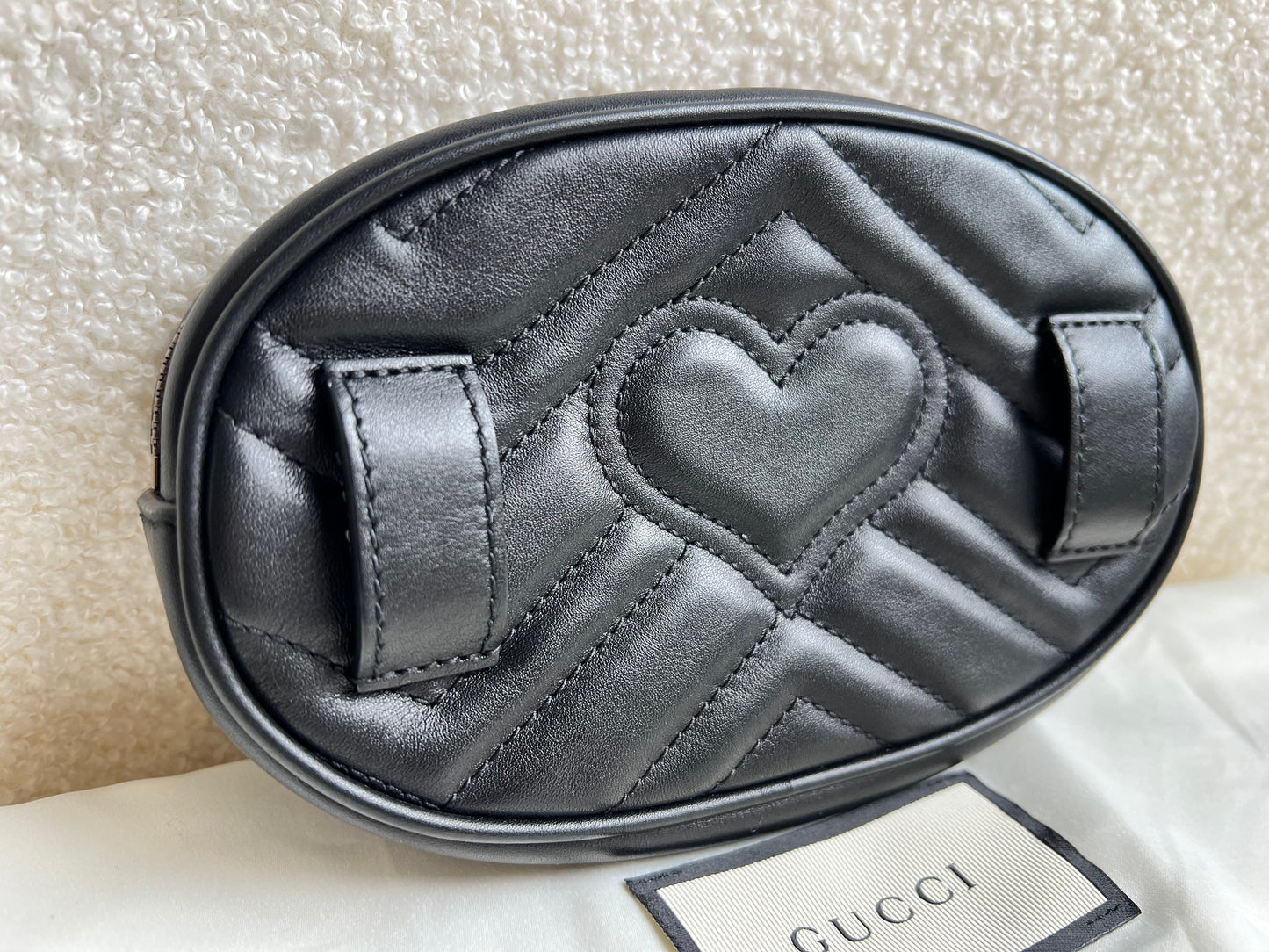 Gucci GG Black Marmont Belt Bag (RRP £865)