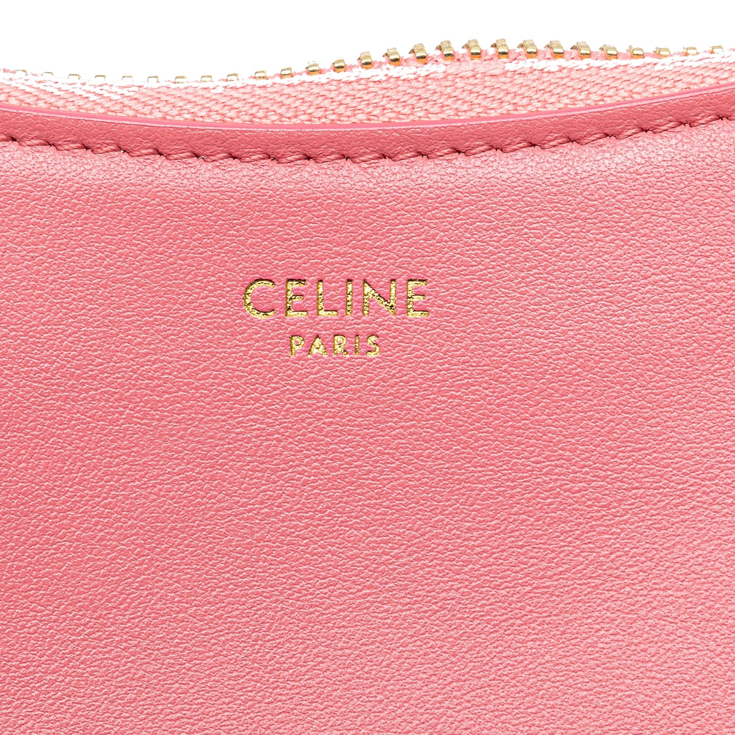 Celine Ava Shoulder Bag Pink Leather