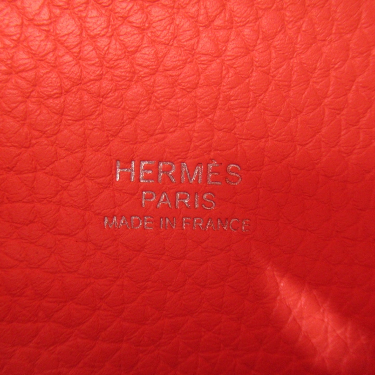 Hermes Picotin Lock MM Handbag Handbag Handbag Leather Togo  Red