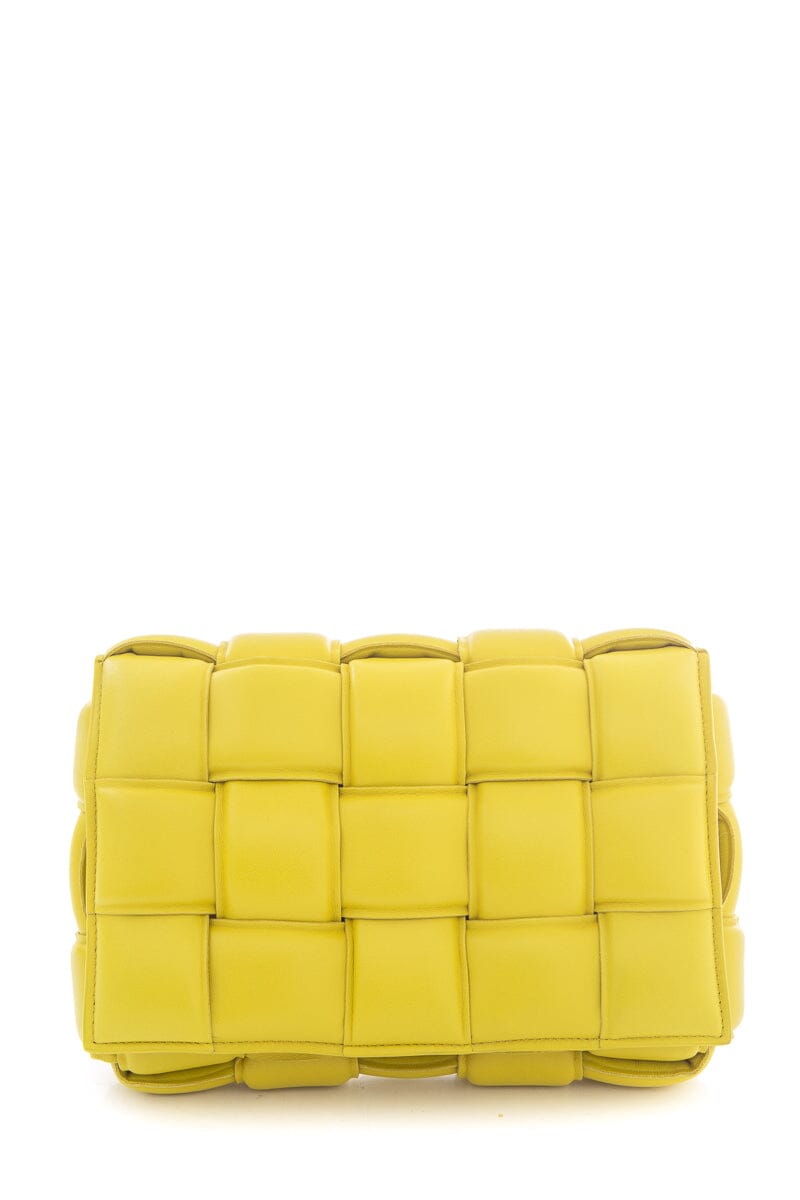 Bottega Veneta Citrine Cassette Handbag