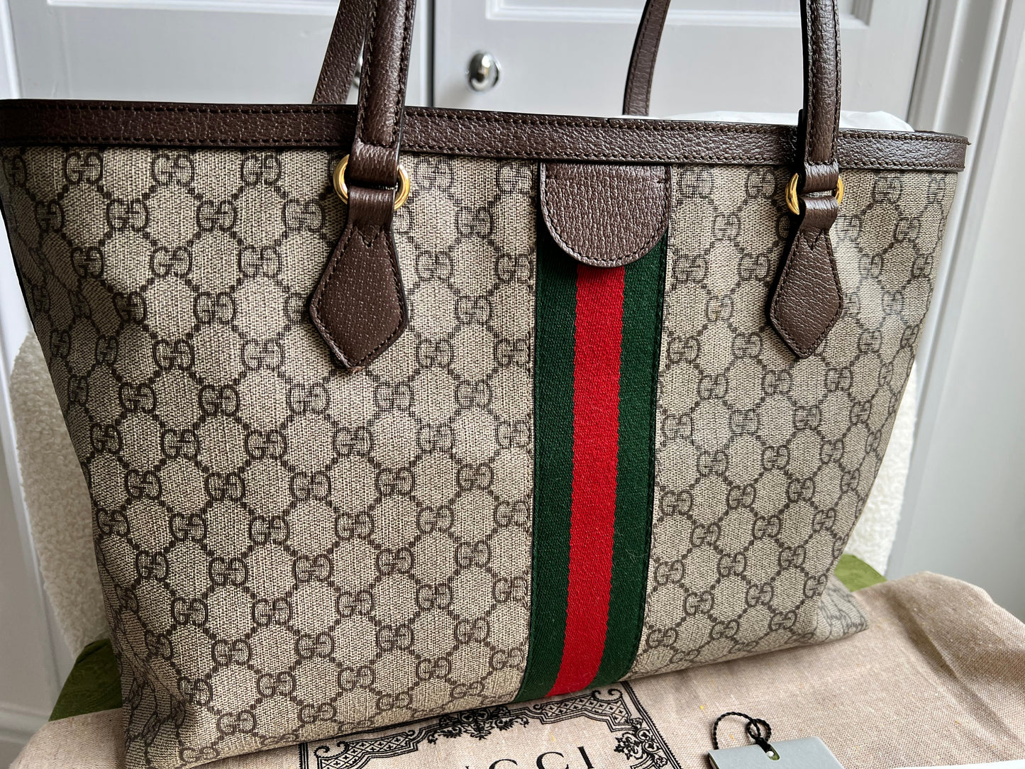 Gucci Ophidia GG Supreme Medium Tote (RRP £1310)