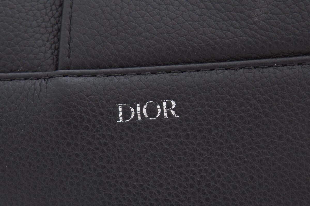 Dior Black Saddle Bag