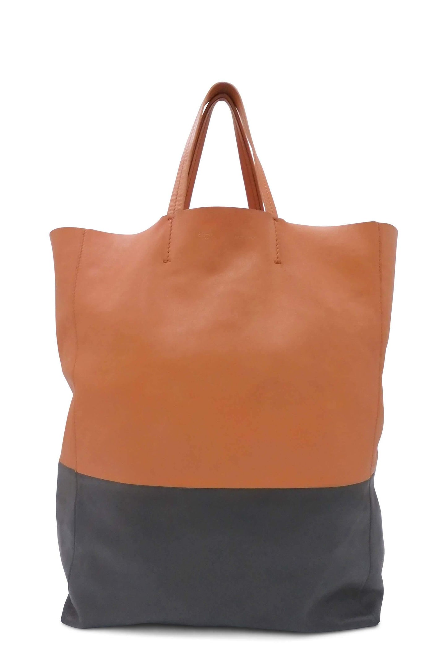 Vertical Cabas Tote Orange