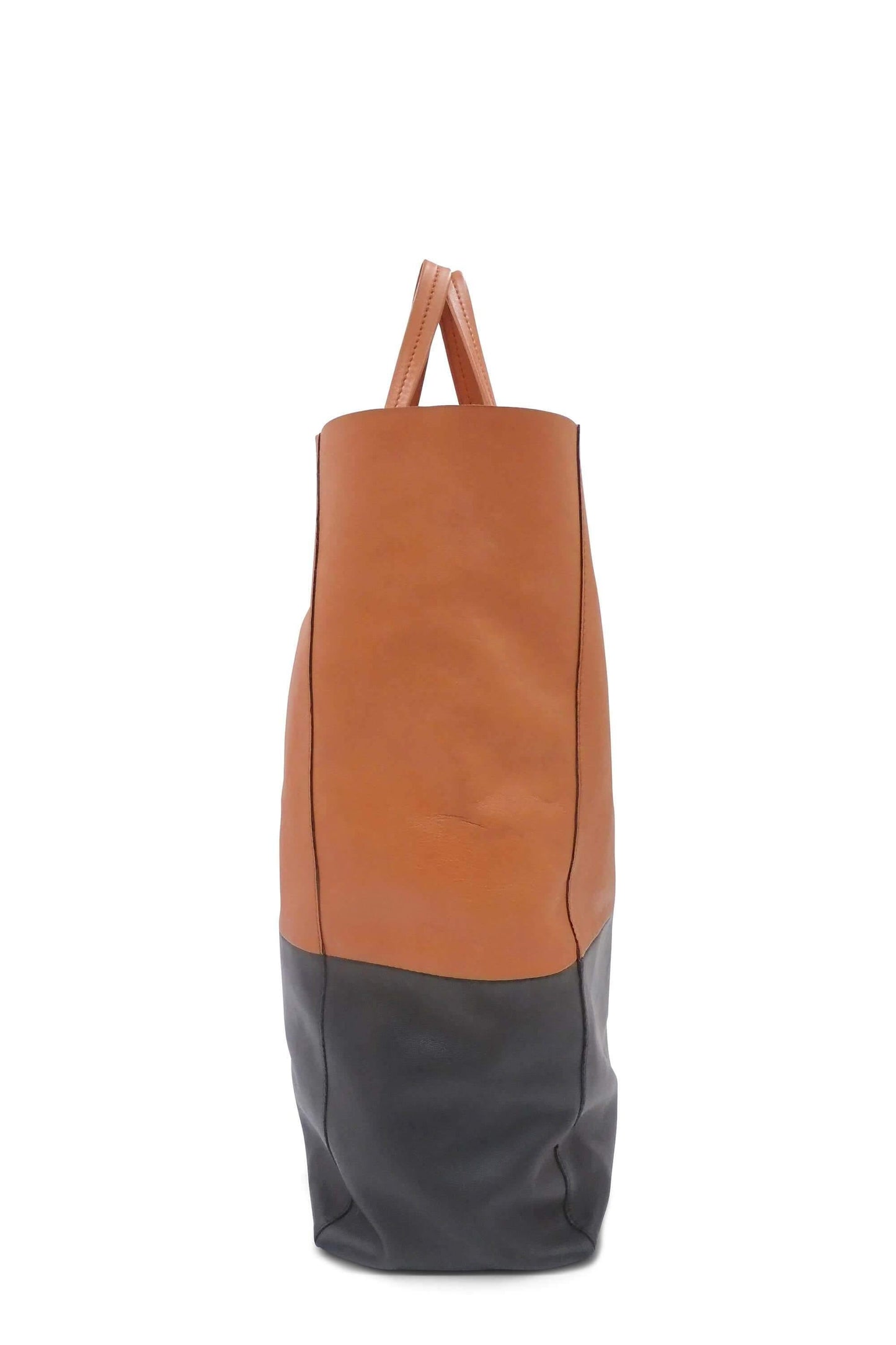 Vertical Cabas Tote Orange