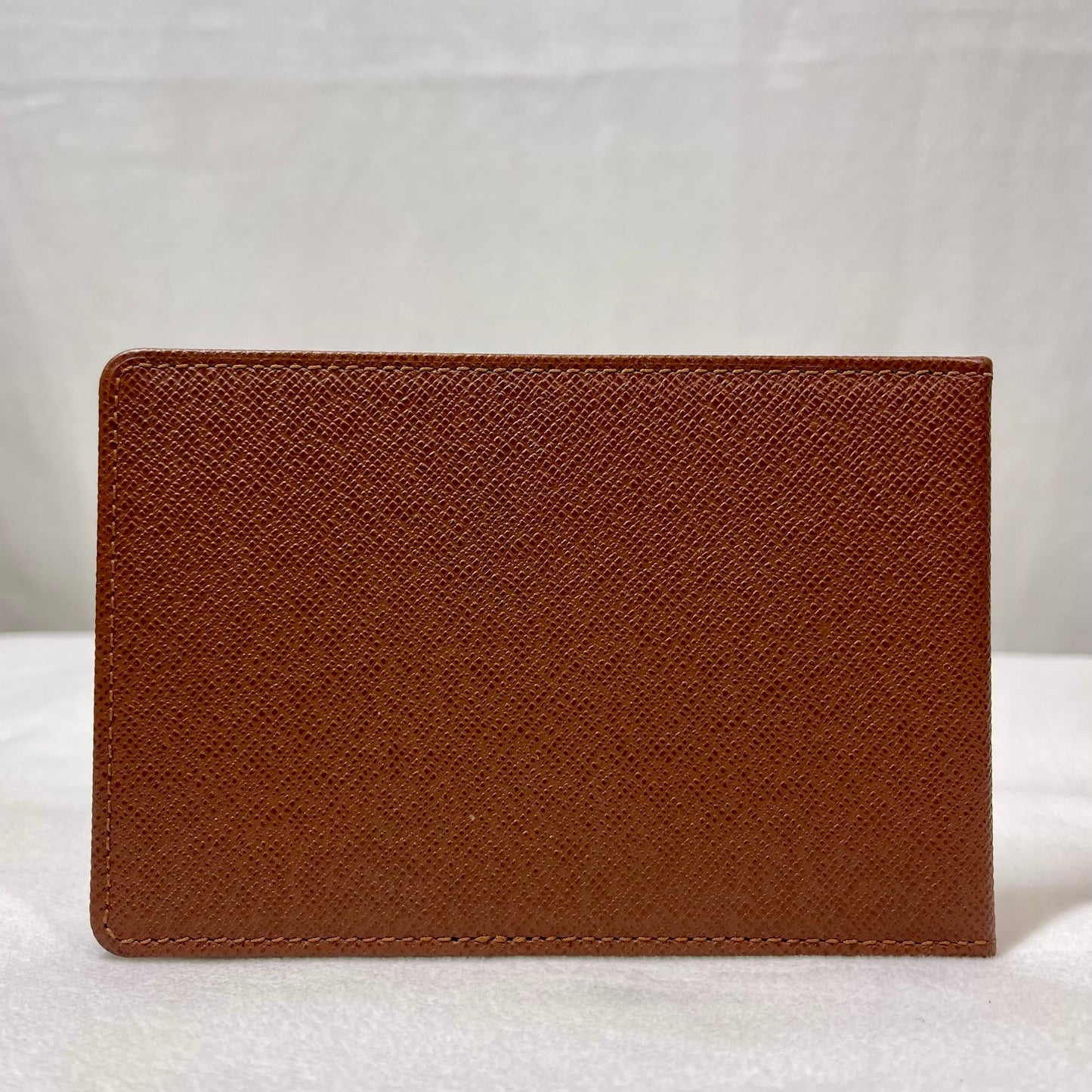 TS3695 LOUIS VUITTON Brown Taiga Men's Wallet Set