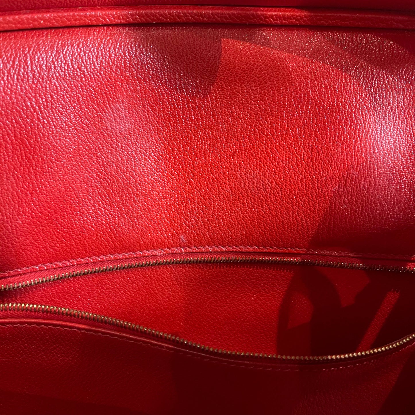 HERMES Birkin 35 Rouge Casaque Togo