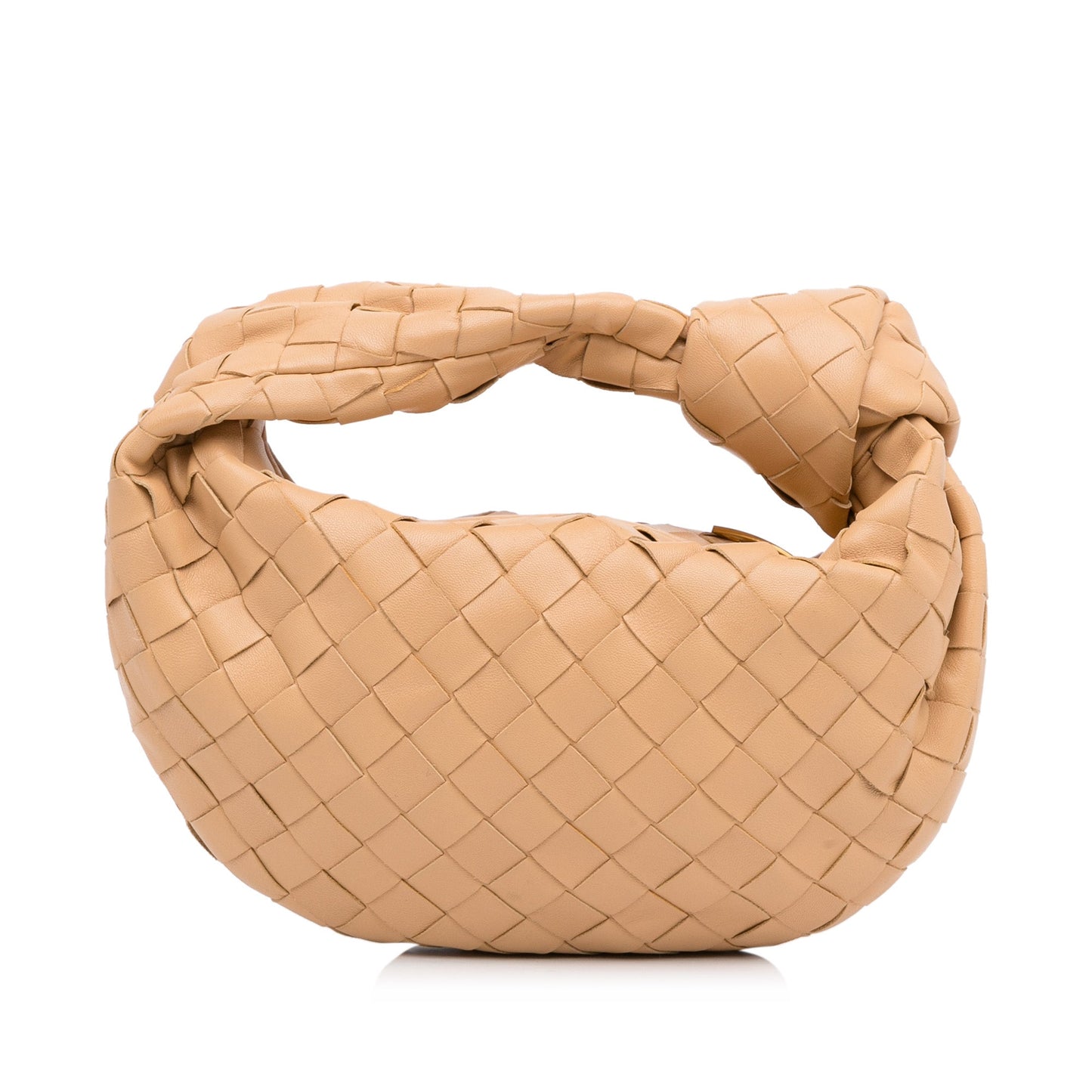 Bottega Veneta Jodie Mini Beige Intrecciato