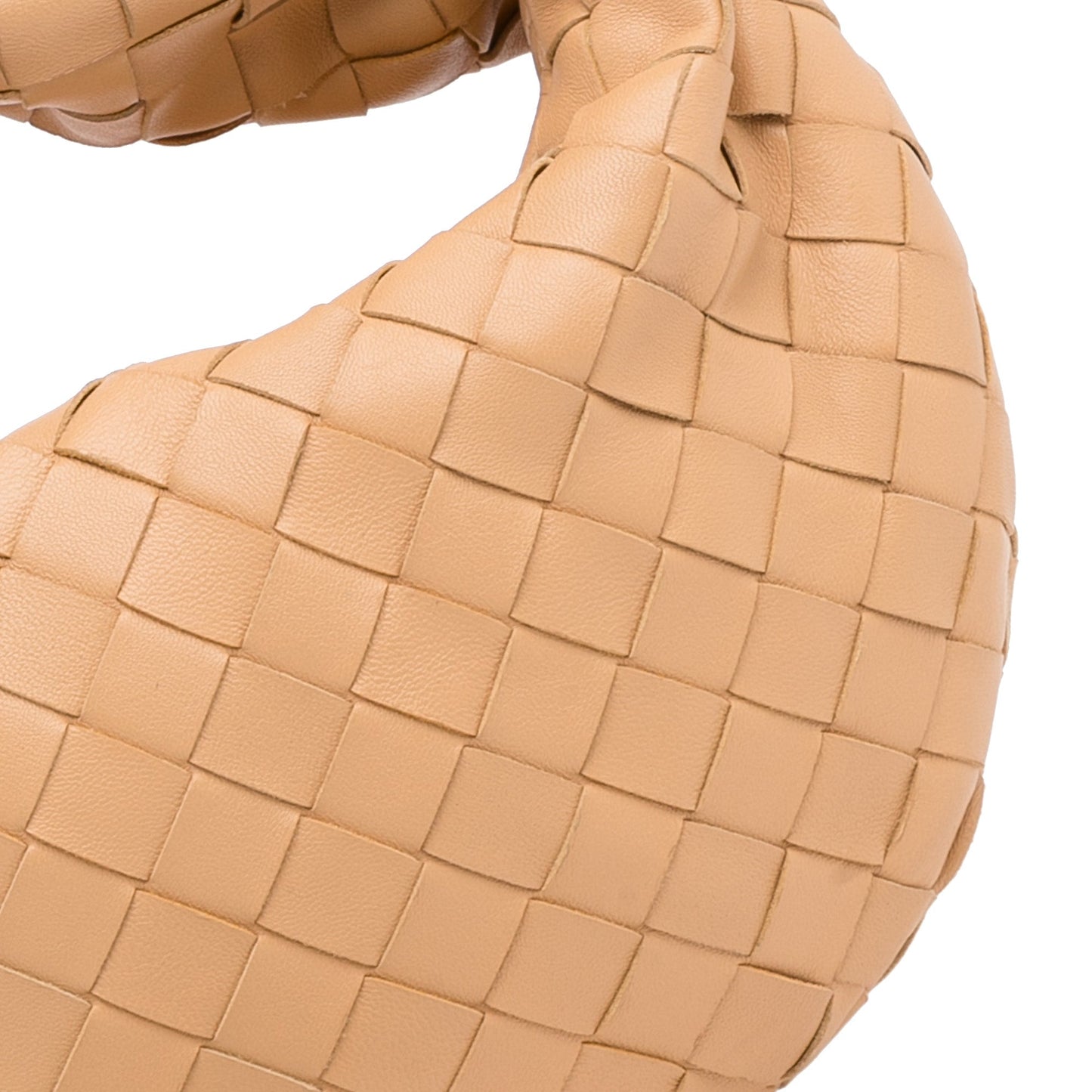 Bottega Veneta Jodie Mini Beige Intrecciato