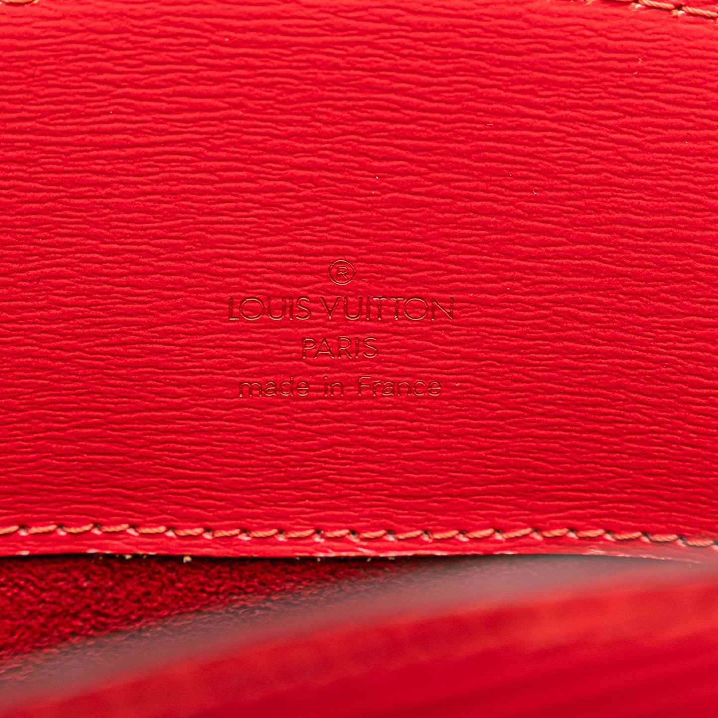 Louis Vuitton Cluny Red Epi