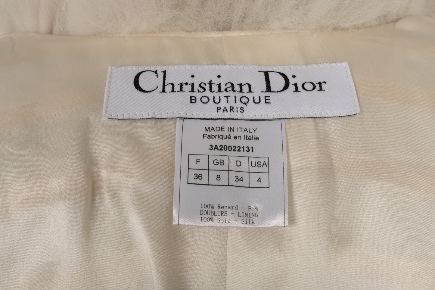 Veste Christian Dior