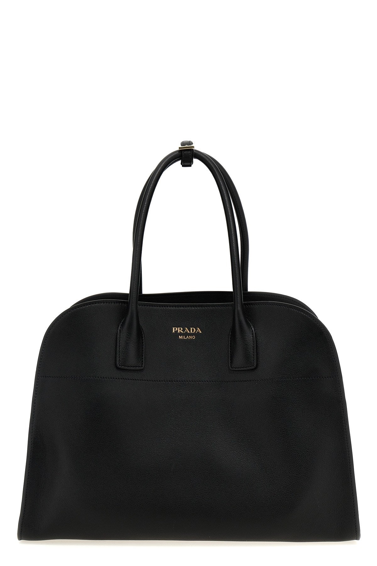 Prada Women Big Leather Shopping Bag