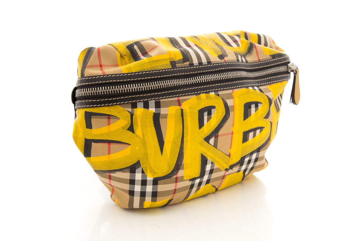 Burberry Yellow Multi Waist Bag