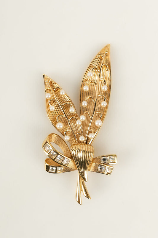 Broche muguet Dior