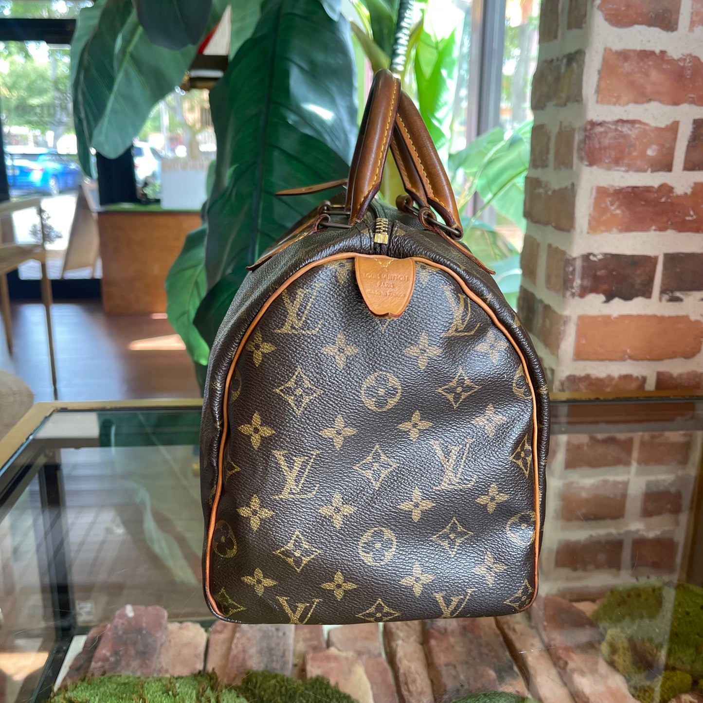 LOUIS VUITTON Monogram Speedy 30