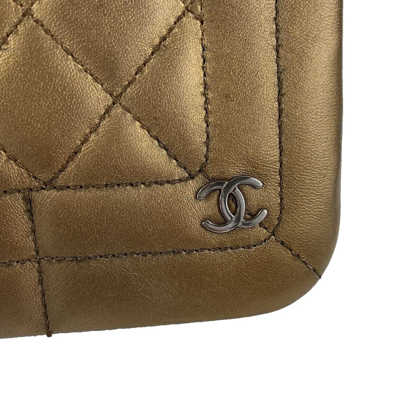 CHANEL - 2008 Rectangular Quilted Leather Full Flap Shoulder Bag / Crossbody