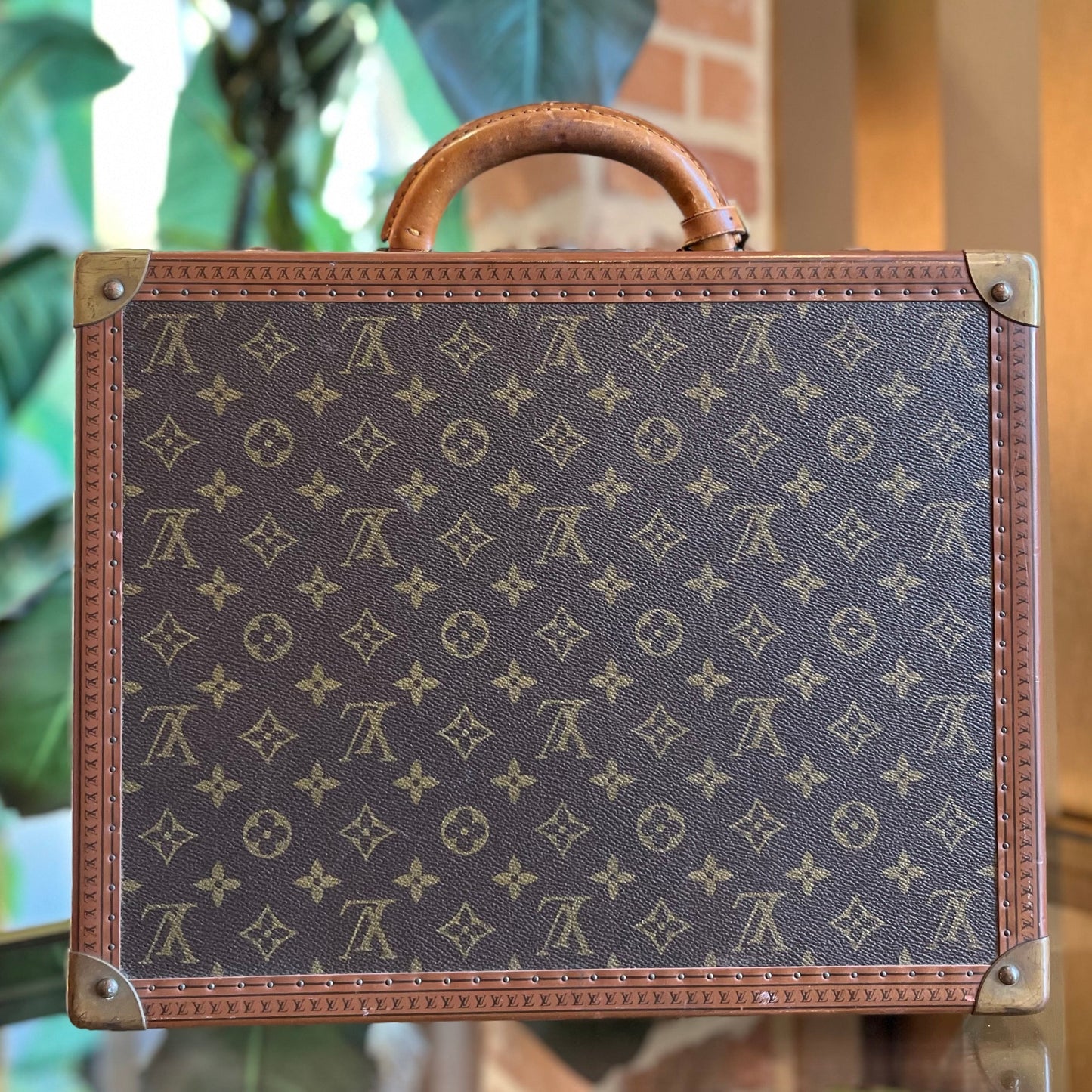 Louis Vuitton Monogram Canvas Cotteville 40 Trunk