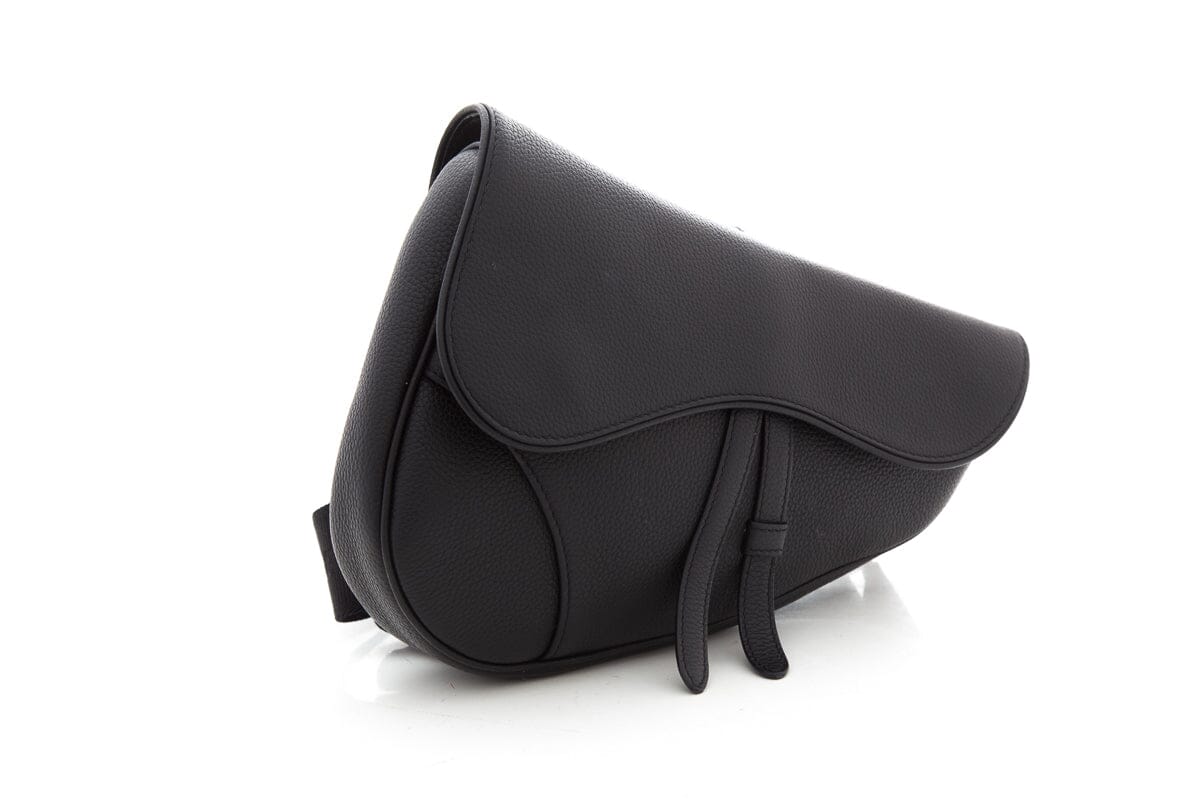 Dior Black Saddle Bag