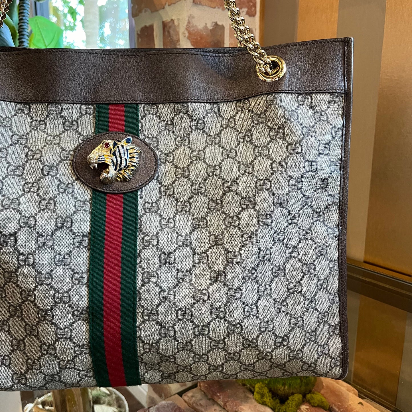 GUCCI Rajah Supreme Chain Tote