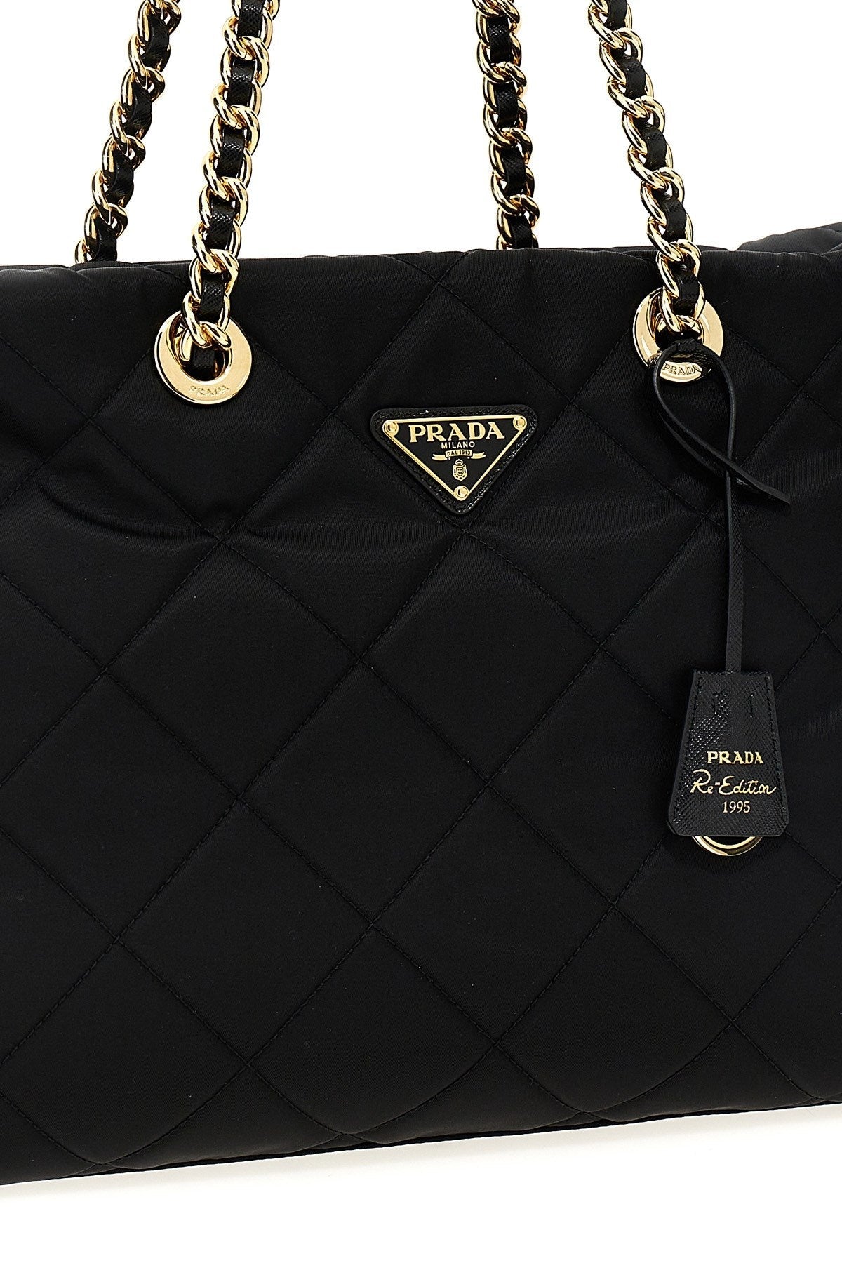 Prada Women 'Re-Edition 1995 Chaîne' Large Shopping Bag