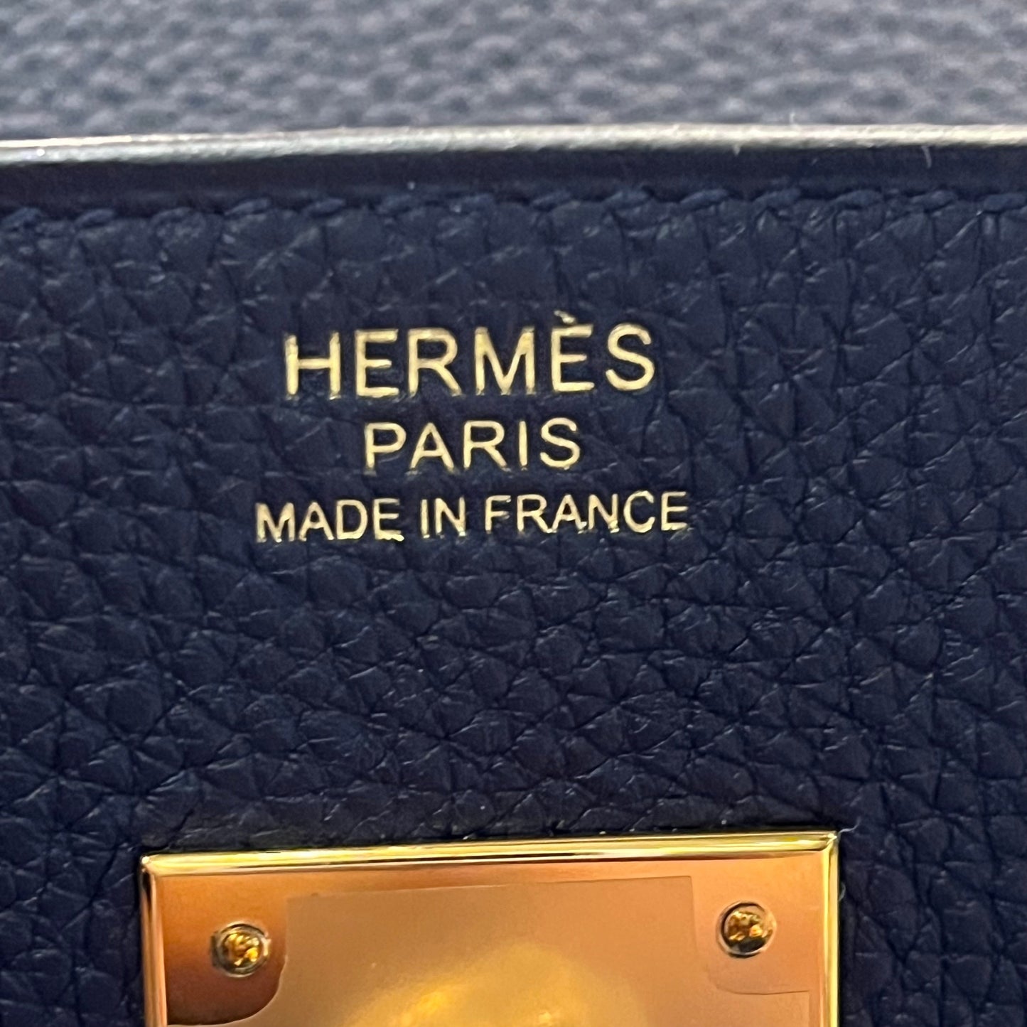 HERMES Birkin 30 Bleu Saphir Clemence