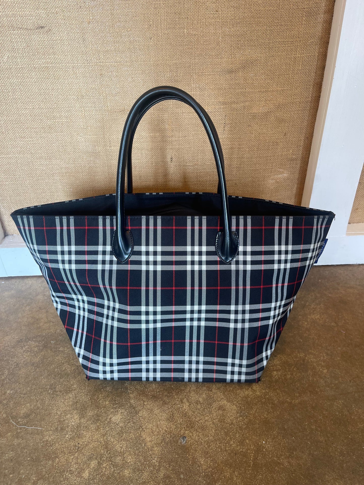 Burberry Canvas Tote Bag