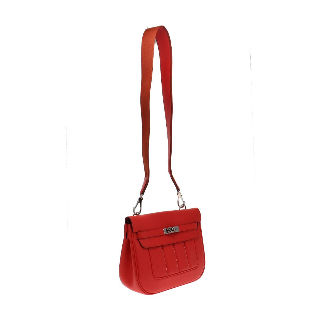 Hermes Red Vermillion Swift Sac Berline 28 2016