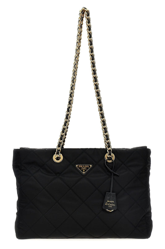 Prada Women 'Re-Edition 1995 Chaîne' Large Shopping Bag