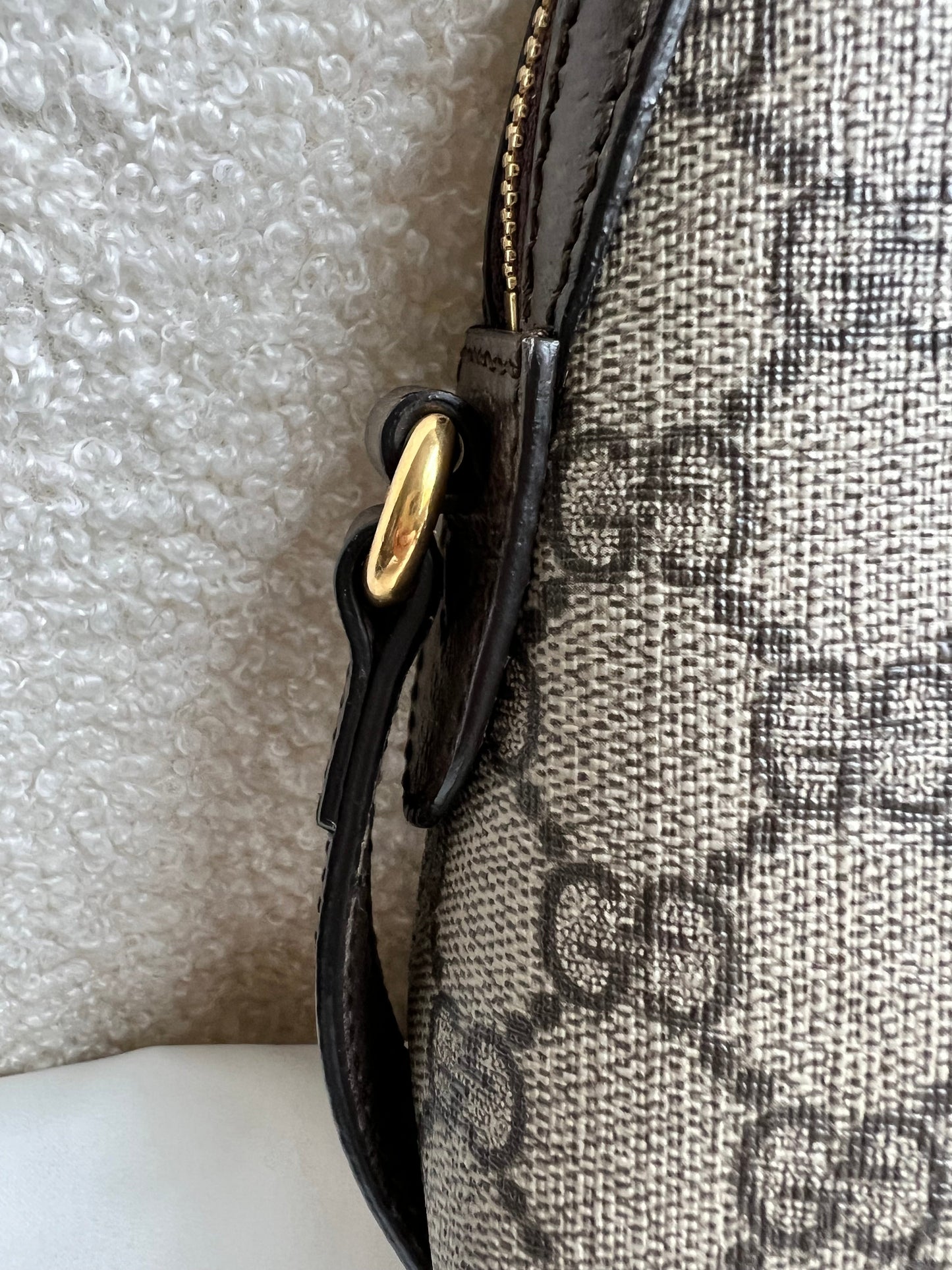 Gucci Ophidia GG Supreme Rounded Top Shoulder Bag (RRP £1,340)