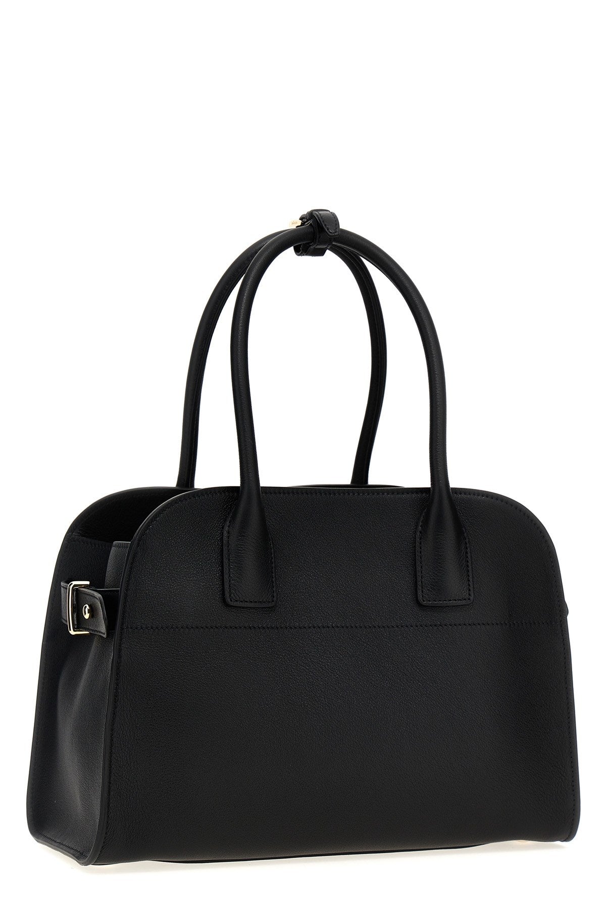 Prada Women Midi Leather Shopping Bag