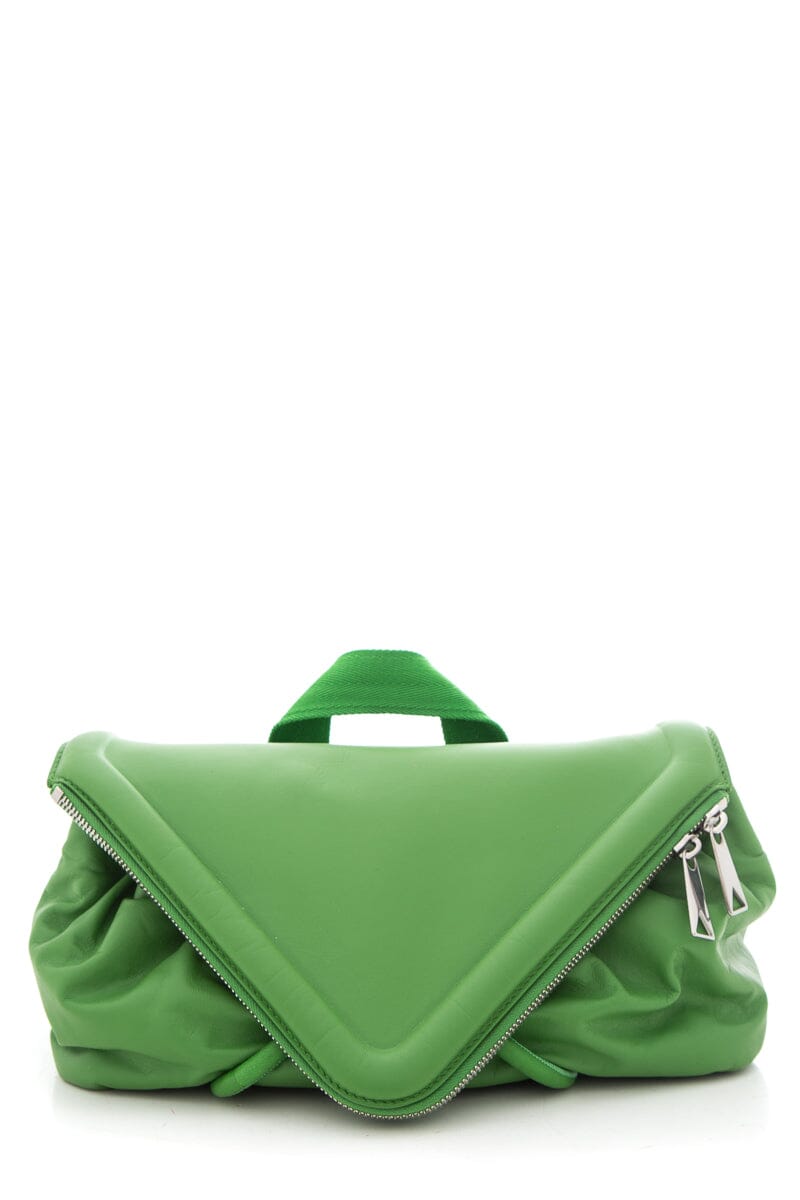 Bottega Veneta Green Beak Triangle Belt Bag