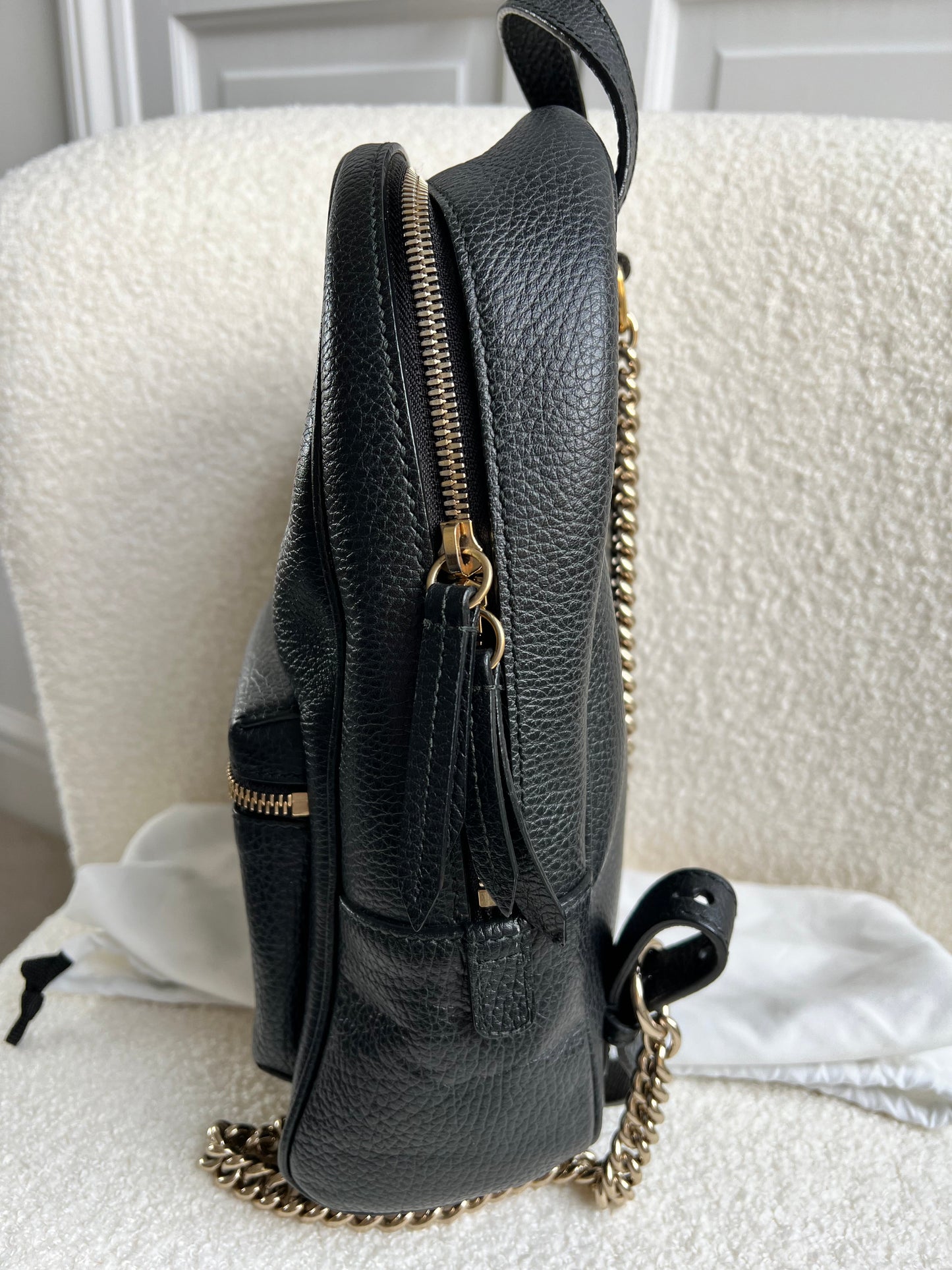 Gucci GG Black Soho Backpack