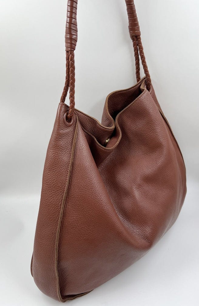 Vintage Bottega Veneta Tan Tote Bag