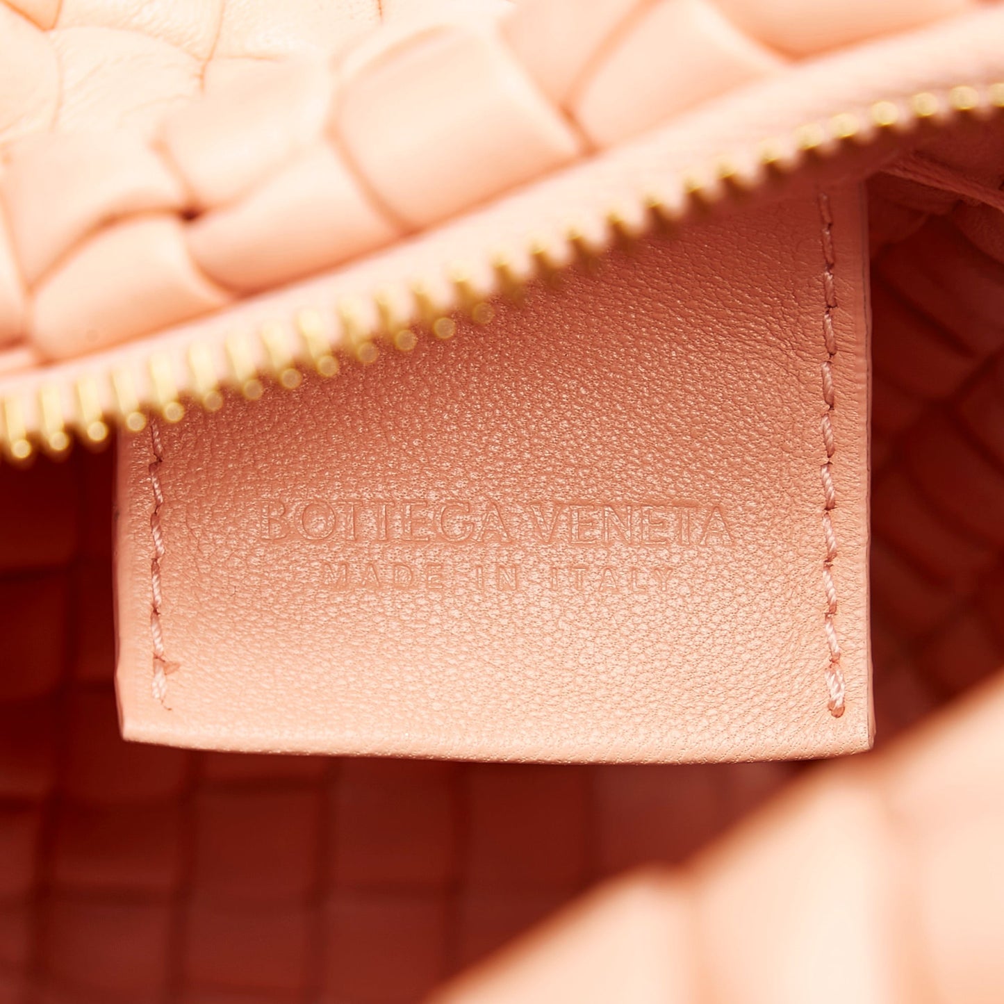 Bottega Veneta Jodie Mini Pink Padded Intrecciato