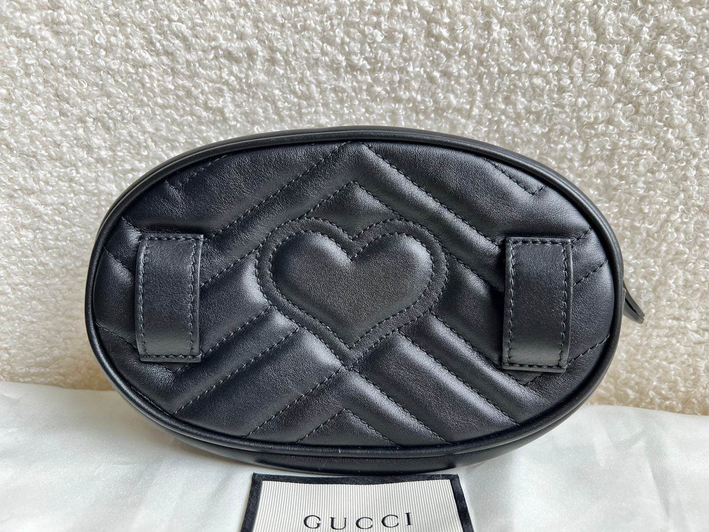 Gucci GG Black Marmont Belt Bag (RRP £865)