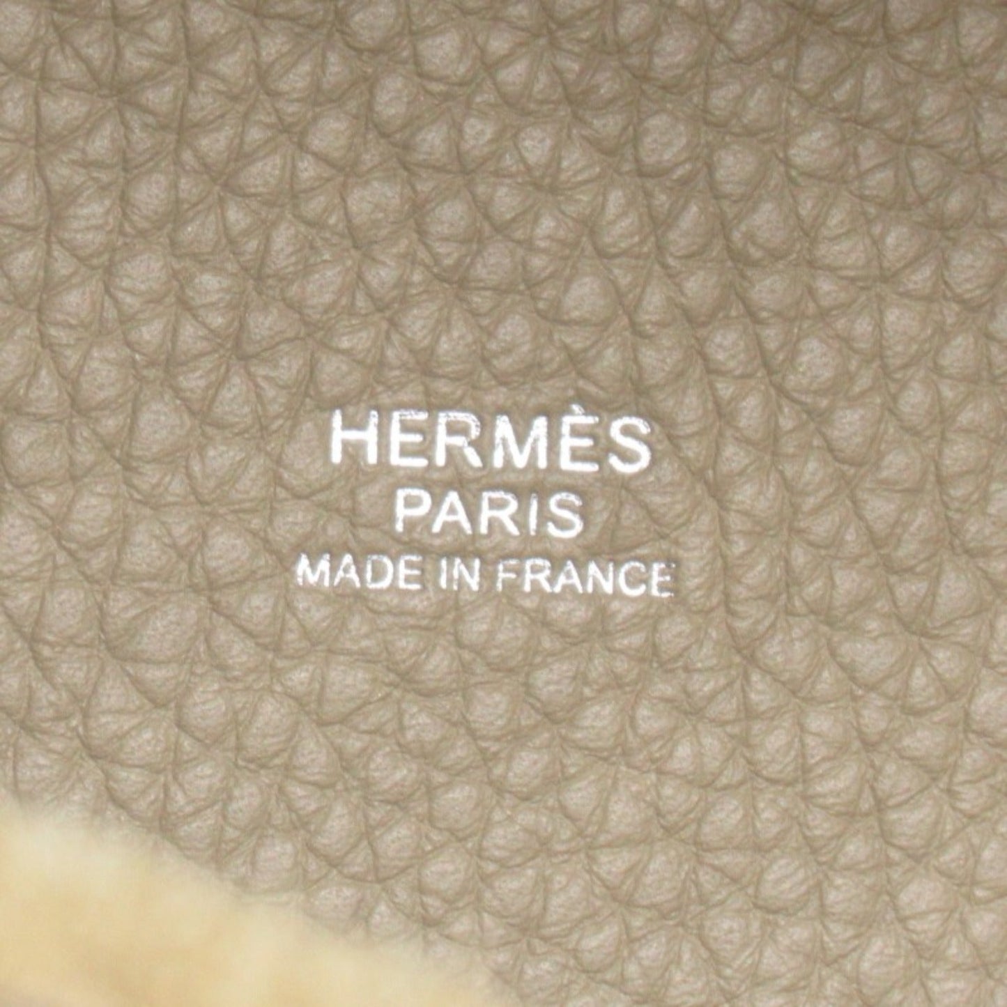 Hermes Picotin Lock MM Handbag Handbag Handbag Leather Triumphant  Beige