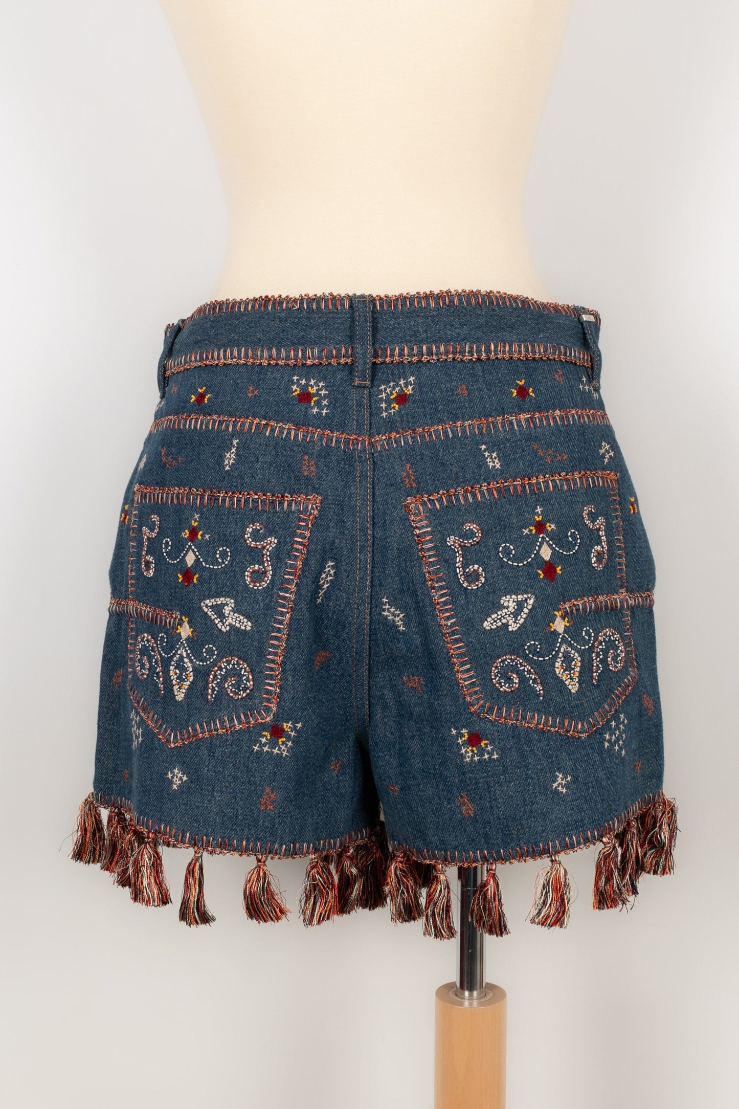 Short en jean Dior