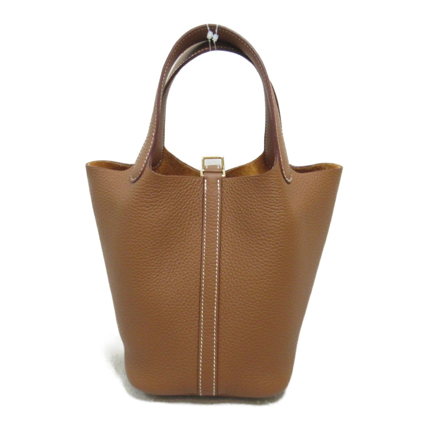 Hermes Picotin Lock PM G Handbag Handbag Handbag Leather Togo  Brown 056289CC