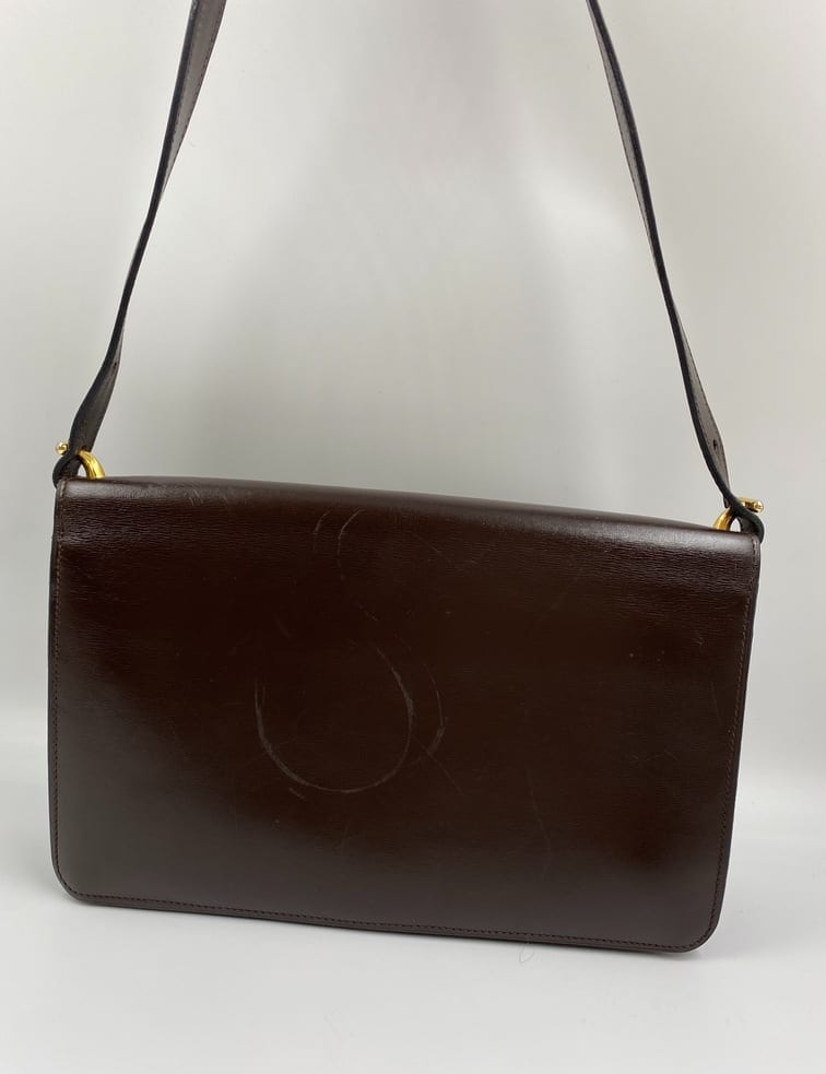 Vintage Christian Dior Brown Bag