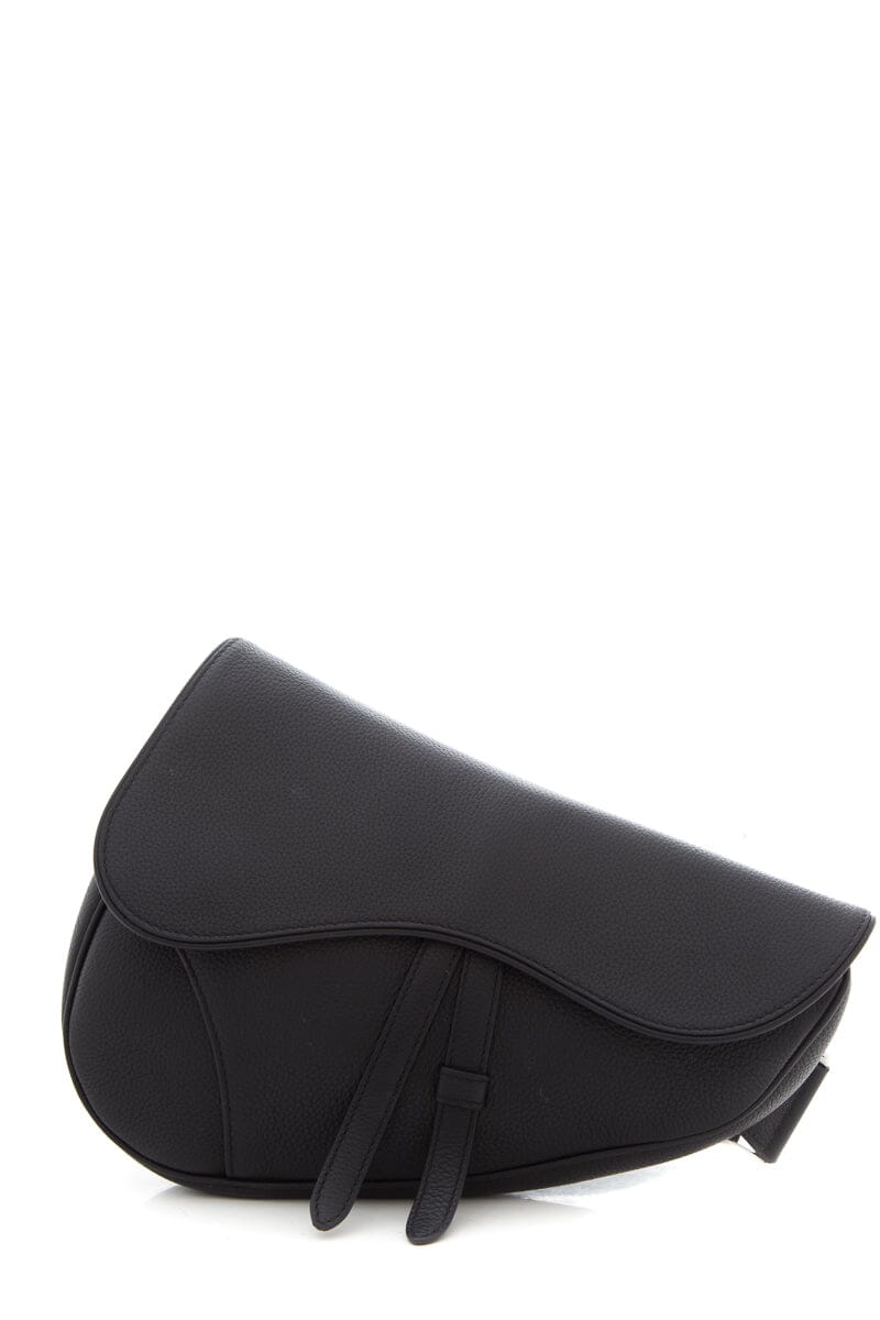 Dior Black Saddle Bag