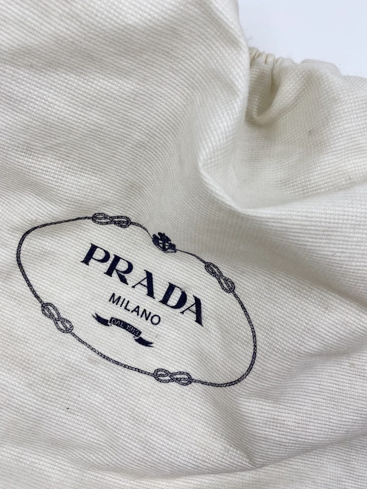 Vintage Prada Leather Tote