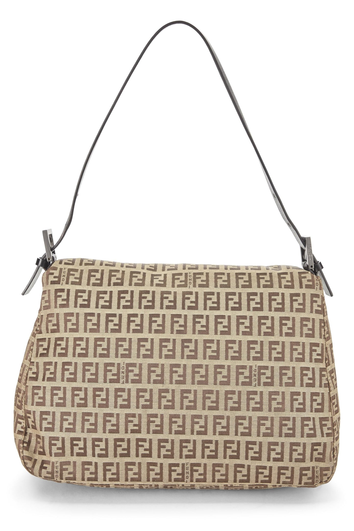 Fendi,  Brown Zucchino Canvas Mama, Brown