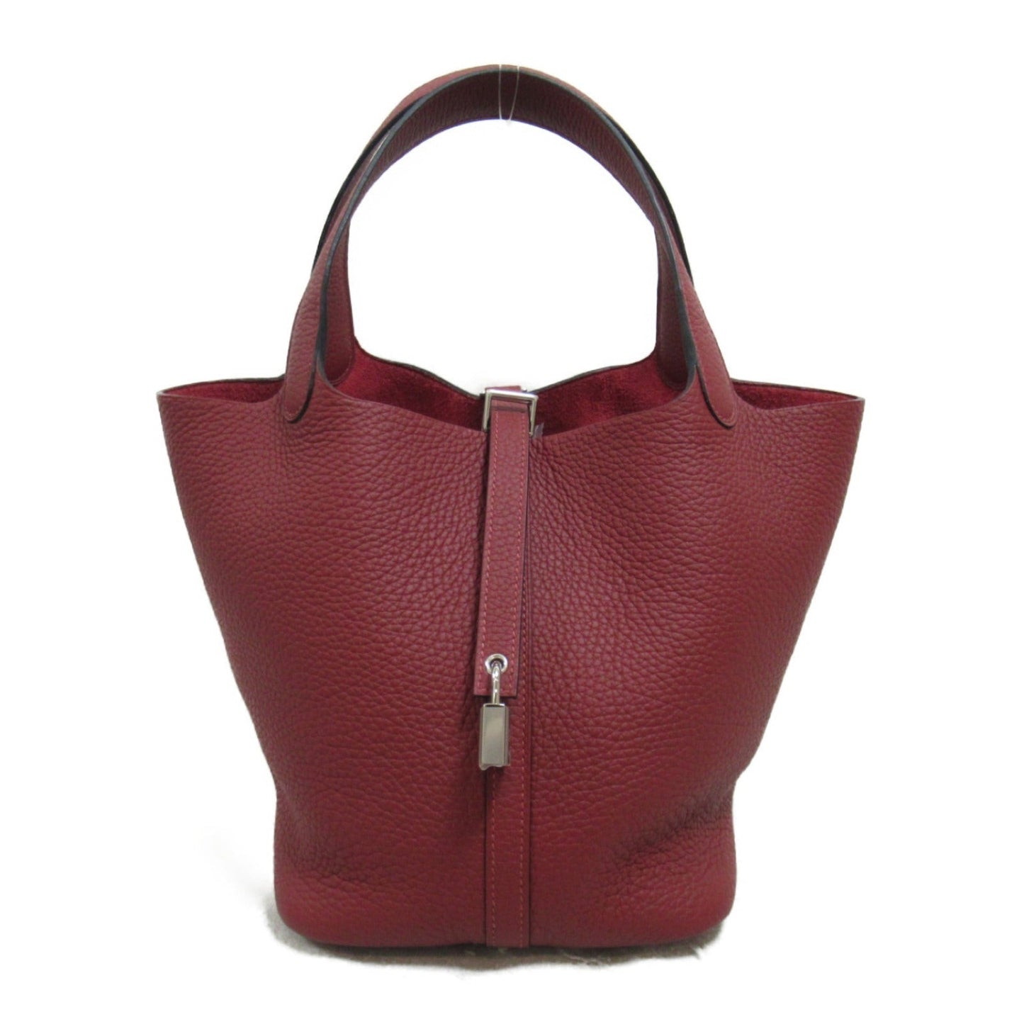 Hermes Picotin Lock MM Rouge Handbag Handbag Handbag Leather ant  Red