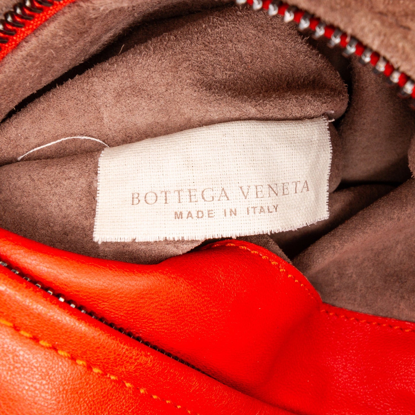 Red Bottega Veneta Large Intrecciato Cesta Tote Bag