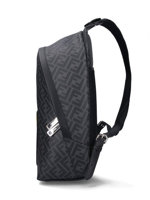 Fendi Men Medium Backpack With Nail "Diagonal"