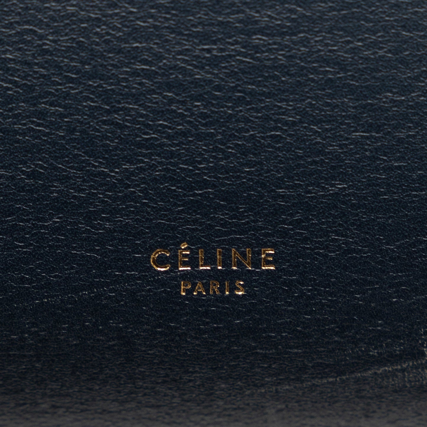 Celine Belt Bag Mini Blue Calfskin