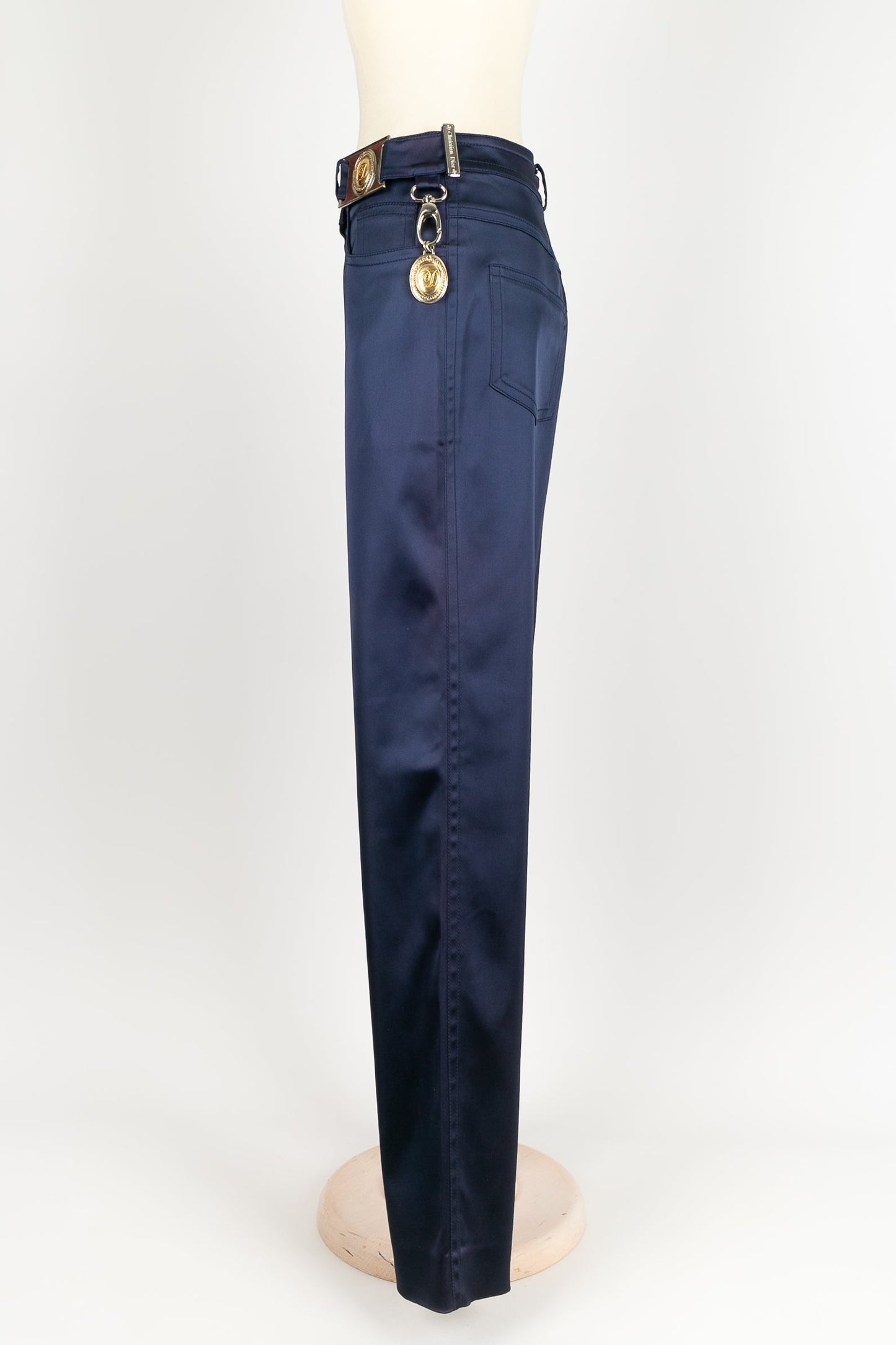 Pantalon bleu Dior