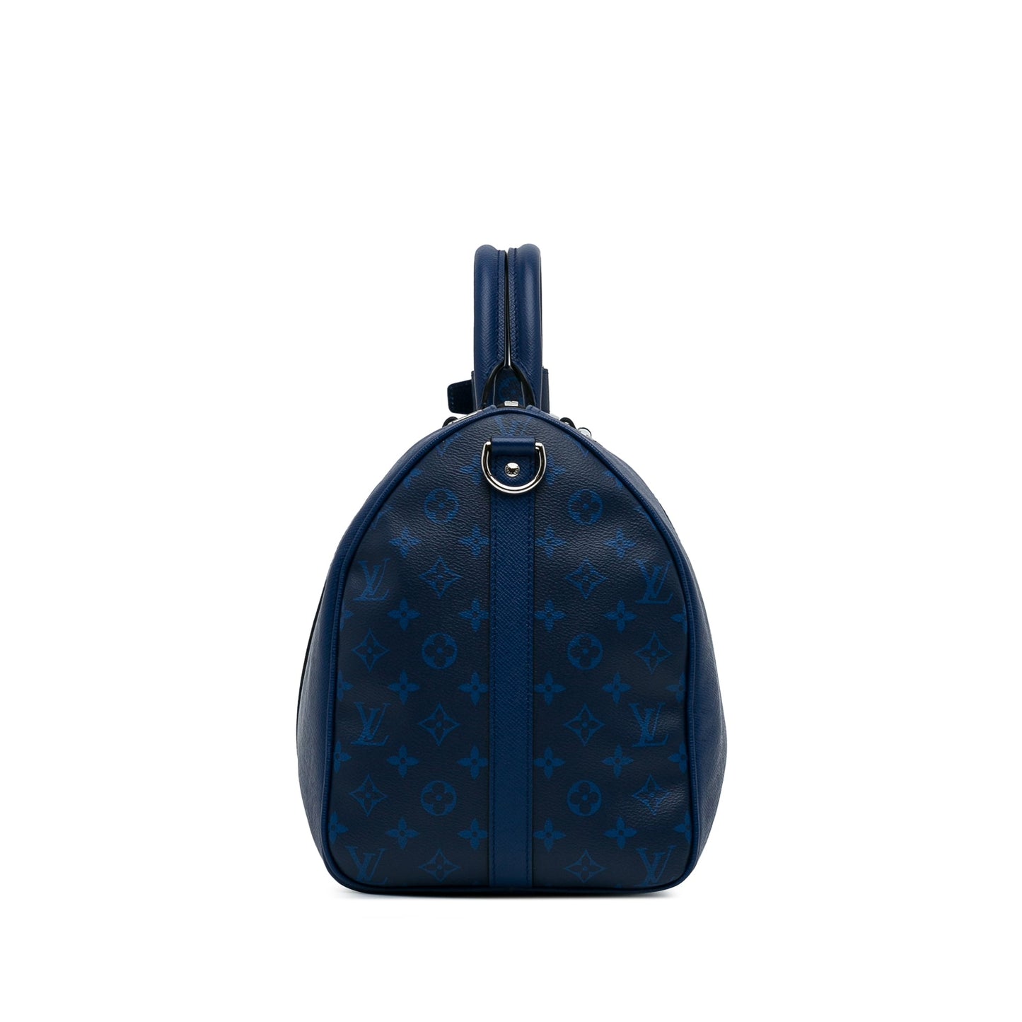 Louis Vuitton Keepall 50 Bandoulière Blue Taigarama