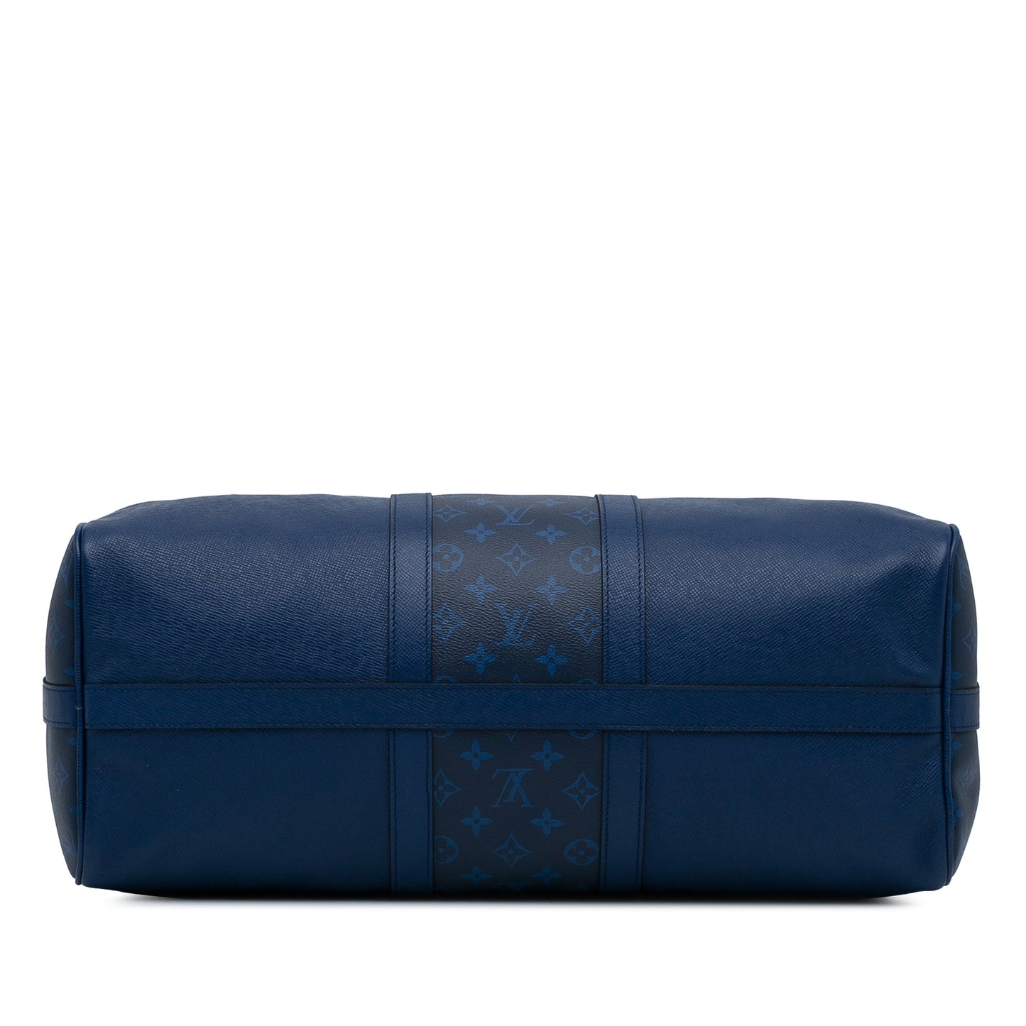 Louis Vuitton Keepall 50 Bandoulière Blue Taigarama