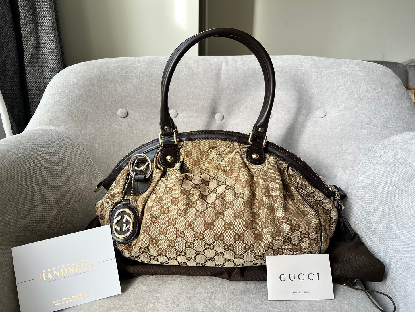 Gucci Medium Sukey Canvas Tote