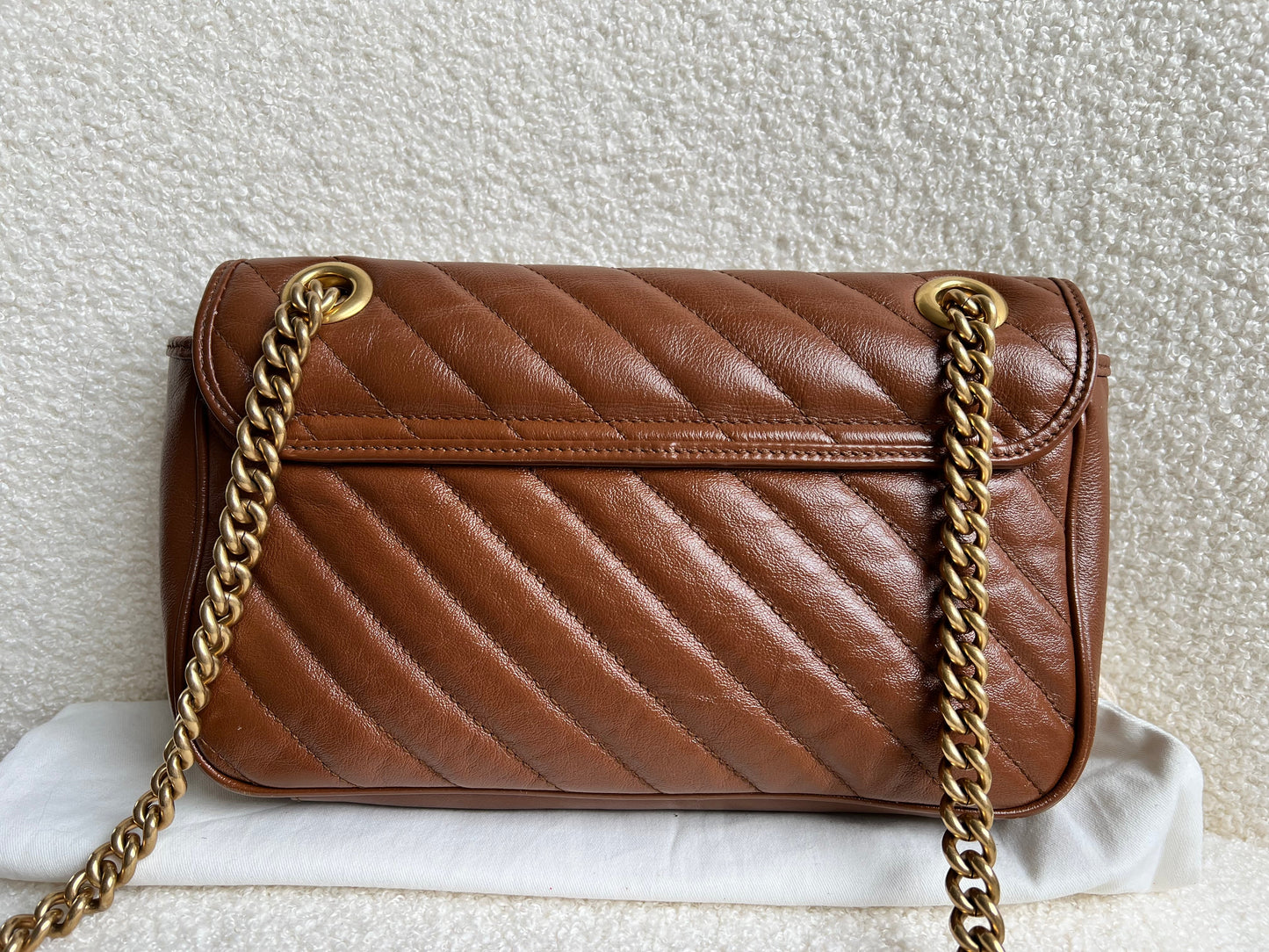 Gucci GG Brown Marmont Small Shoulder Bag (RRP £1800)